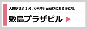 敷島プラザビル～大通駅徒歩3分、札幌時計台並びにある好立地。